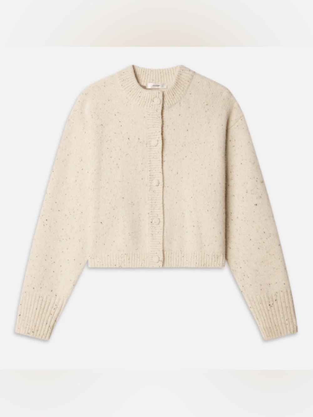 Frame The Cashmere Fleck Cardi